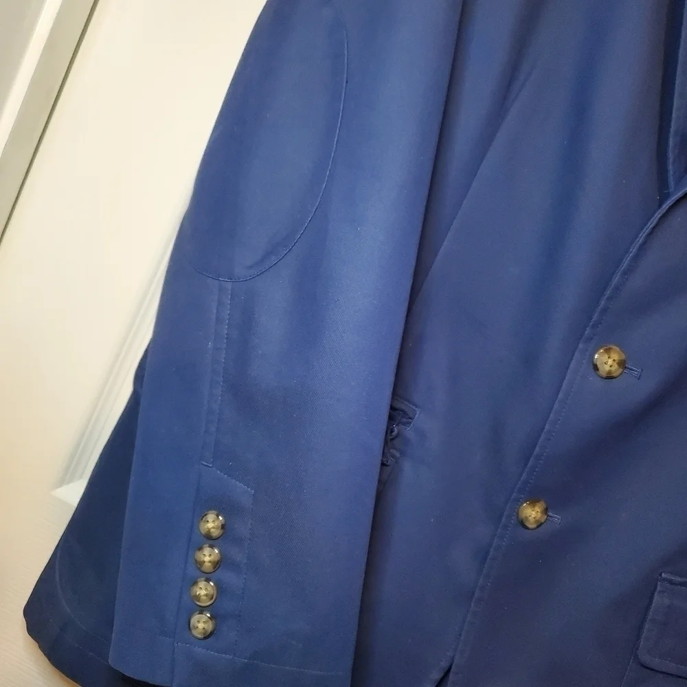 Vintage L.L. Bean Navy Blue Mens Sz. 42 Tall